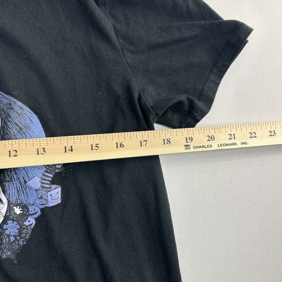 Disney Nightmare Before Christmas Jack Circle Black Men's Graphic T-Shirt Size M - Picture 6 of 8